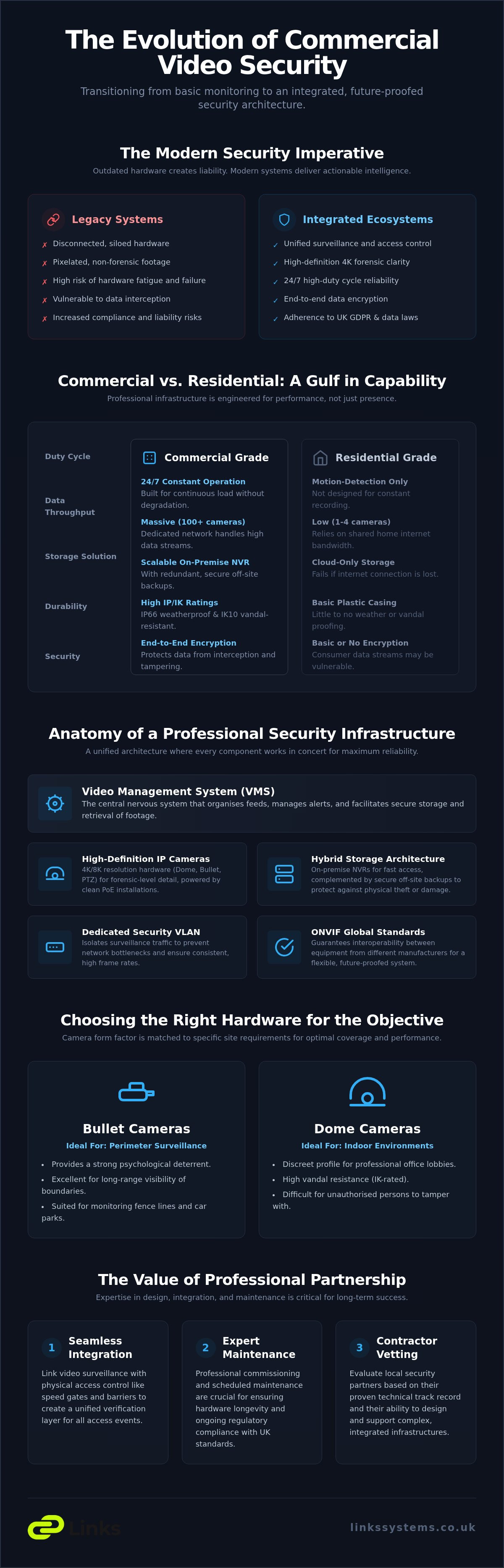 Commercial Video Security Systems: The 2026 Professional Explainer