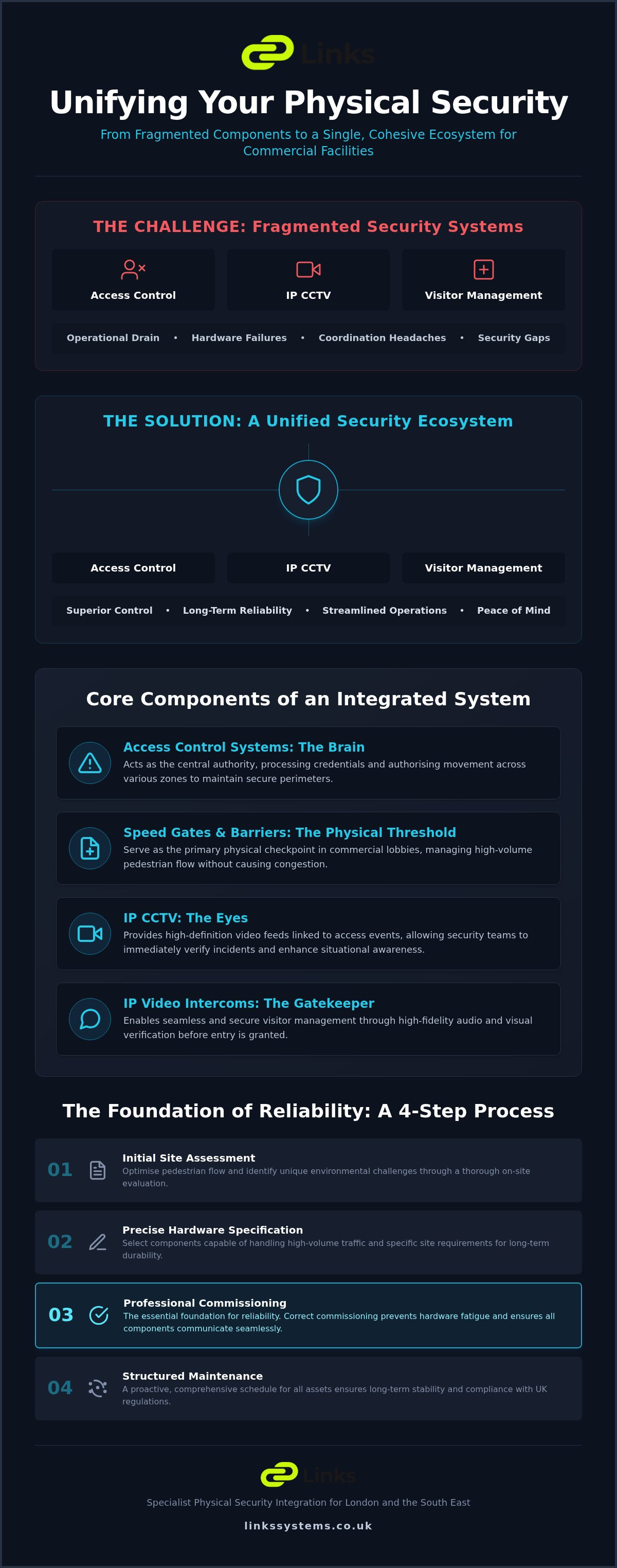 Physical Security Integration for Commercial Facilities
