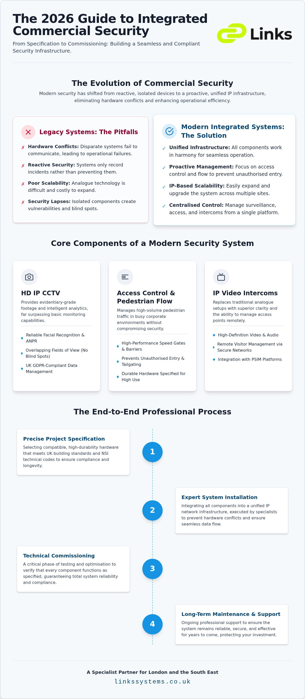 Commercial Security System Installation: A 2026 Professional Specification Guide
