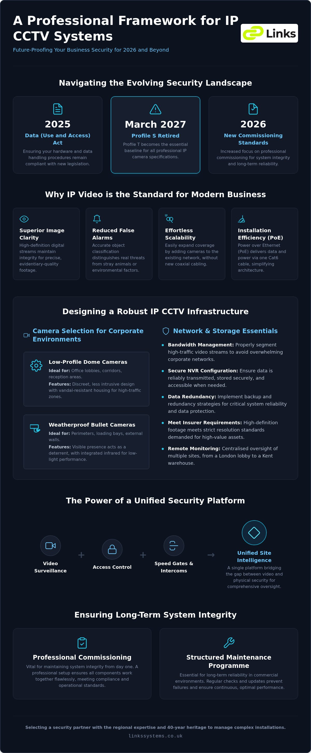 Commercial Video Security Systems: A 2026 Professional Specification Guide